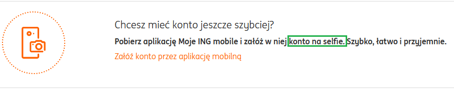 Otwieranie konta na selfie w ING Bank Śląski Otwieranie konta na selfie w ING Bank Śląski